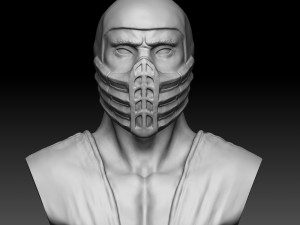 Bust of a Scorpion 1995 3D printable STL 3D Model