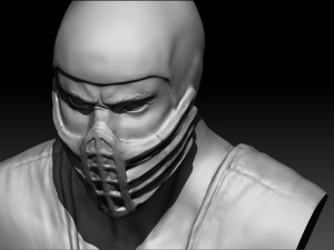 Bust of a Scorpion 1995 3D printable STL 3D Model