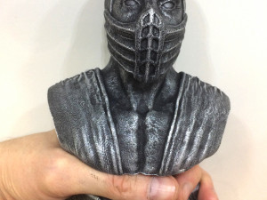 Bust of a Scorpion 1995 3D printable STL 3D Model