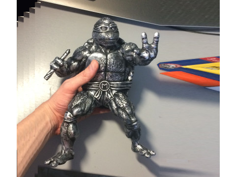 Mikelangelo ninja turtle Modèle 3D