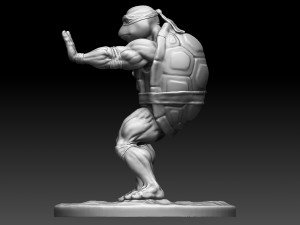 Mikelangelo ninja turtle 3D Model