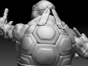 Mikelangelo ninja turtle 3D Model