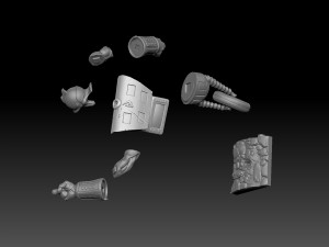 Gizmoduck 3D-Modell