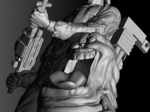 Egon Spengler and Slimer from the movie Ghostbusters for 3D print STL Modelo de impresión 3D