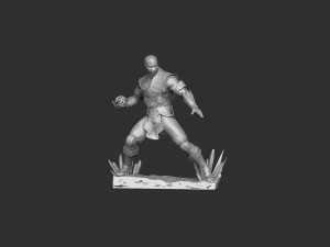 Sub-Zero in Mortal Kombat for 3D printing STL 3D 模型