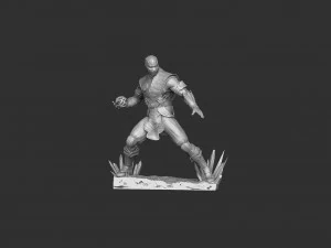 Sub-Zero in Mortal Kombat for 3D printing STL 3D Model