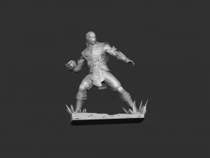 Sub-Zero in Mortal Kombat for 3D printing STL 3D Model
