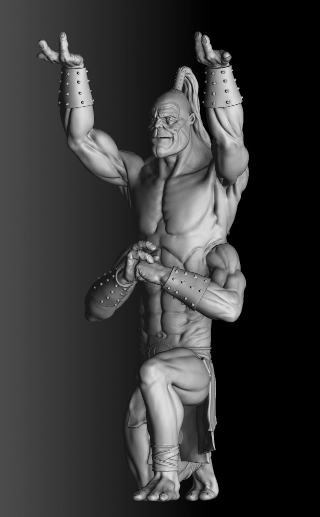 goro 1995 3D-Modell .c4d .max .obj .3ds .fbx .stl .blend 
