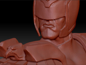 Judge Dredd for 3D printing STL Modello di stampa 3D