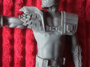Judge Dredd for 3D printing STL Modello di stampa 3D