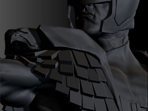 Judge Dredd for 3D printing STL Modello di stampa 3D