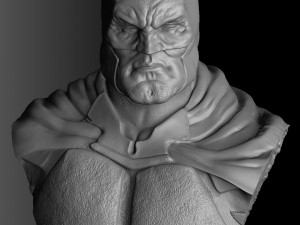 Batman bust for 3D printing STL 3D Print Model