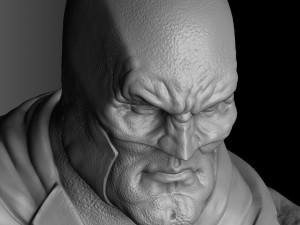 Batman bust for 3D printing STL 3D Print Model