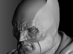 Batman bust for 3D printing STL 3D Print Model