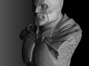 Batman bust for 3D printing STL 3D Print Model