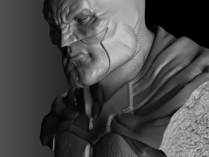 Batman bust for 3D printing STL 3D Print Model