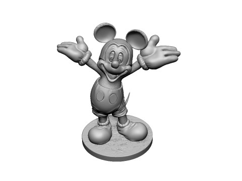 Mickey Mouse Model 3D