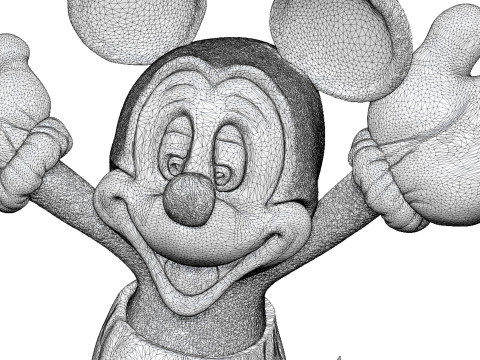 Mickey Mouse Model 3D