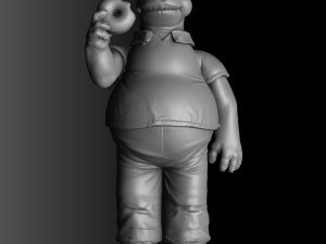 gomer simpson 3D मॉडल