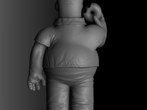 gomer simpson 3D Модель