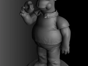 gomer simpson 3D Model