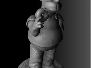 gomer simpson 3D Model