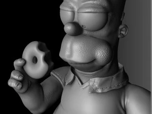 gomer simpson 3D Model