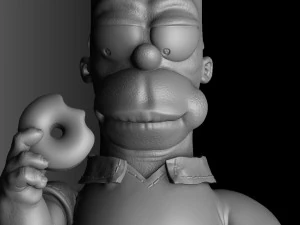 gomer simpson 3D Model