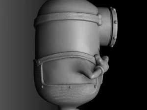 Minion Karl 3D Model