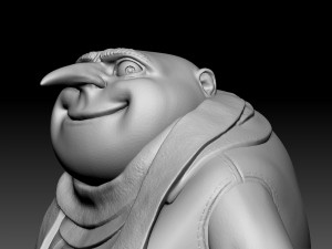 Despicable me for 3D print assemble STL 3D Model