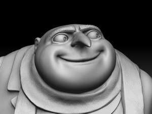 Despicable me for 3D print assemble STL 3D Model