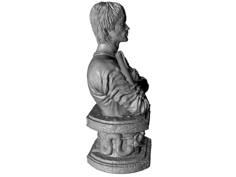 Bruce Lee Bust for 3D printing STL 3D Print Model