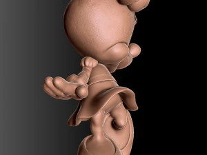 Minnie mouse for 3d print STL 3D Model