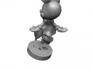 Minnie mouse for 3d print STL 3D Model