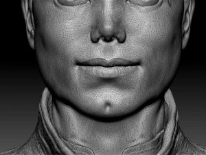 Michael Jackson Bust for 3D printing STL 3D Print Model