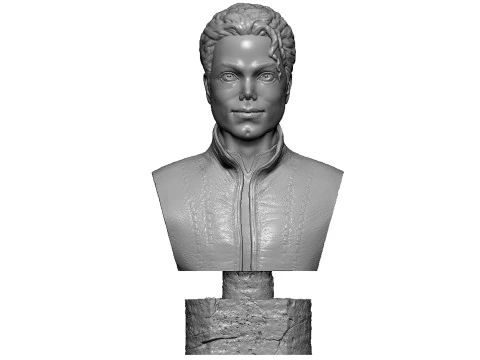 Бюст Майкла Джексона для 3D-печати STL 3D Принт Модель