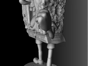 spoung bob 3D Model