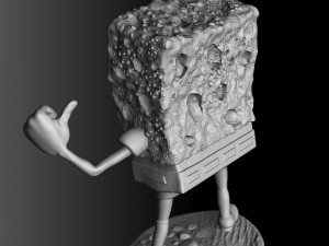 spoung bob Model 3D