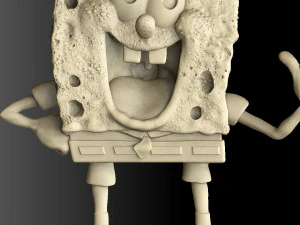 spoung bob 3D Model