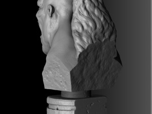 Goro bust for 3d print 3D-Druckmodell