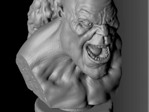 Goro bust for 3d print 3D Print Model