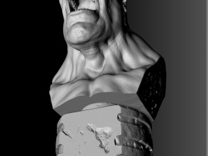 Goro bust for 3d print 3D-Druckmodell