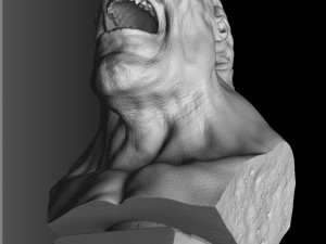 Goro bust for 3d print 3D-Druckmodell