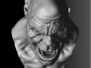 Goro bust for 3d print 3D Print Model