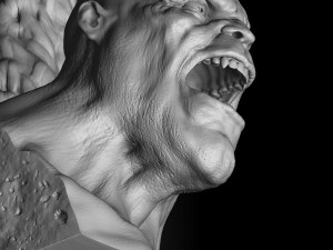 Goro bust for 3d print 3D-Druckmodell