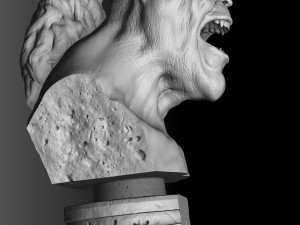 Goro bust for 3d print 3D-Druckmodell