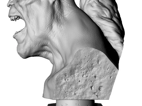 Goro bust for 3d print 3D Print Model