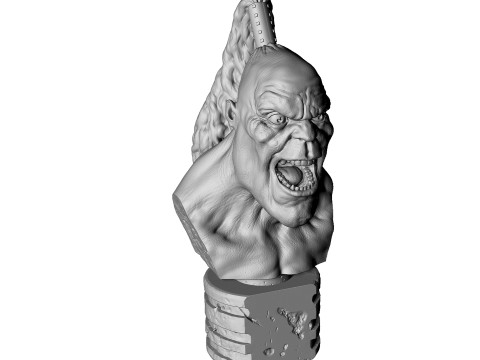 Goro bust for 3d print 3D-Druckmodell