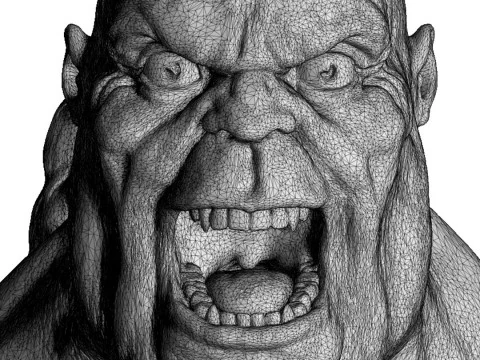 Goro bust for 3d print 3D Print Model