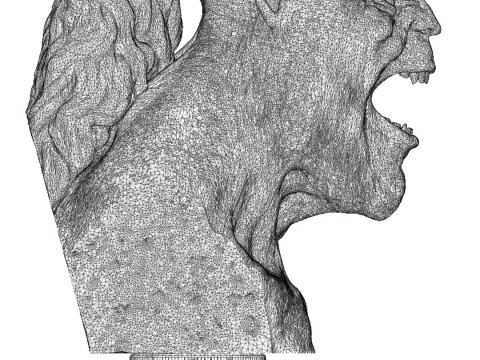 Goro bust for 3d print 3D-Druckmodell